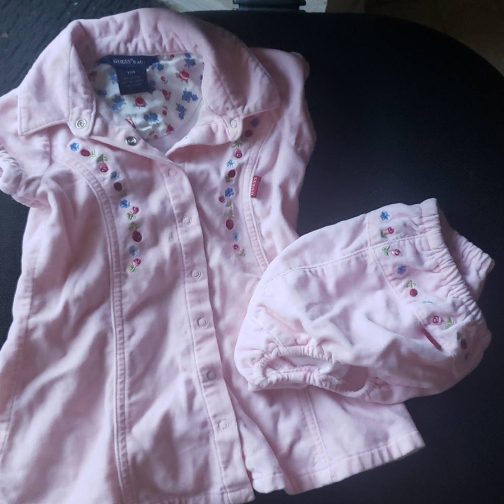 Guess Baby dress and bloomers
